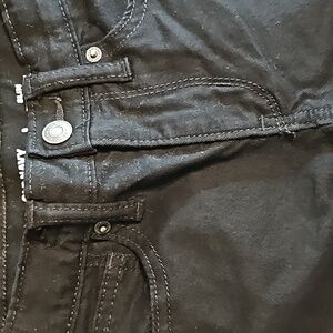 Kids Girls Black Jeans